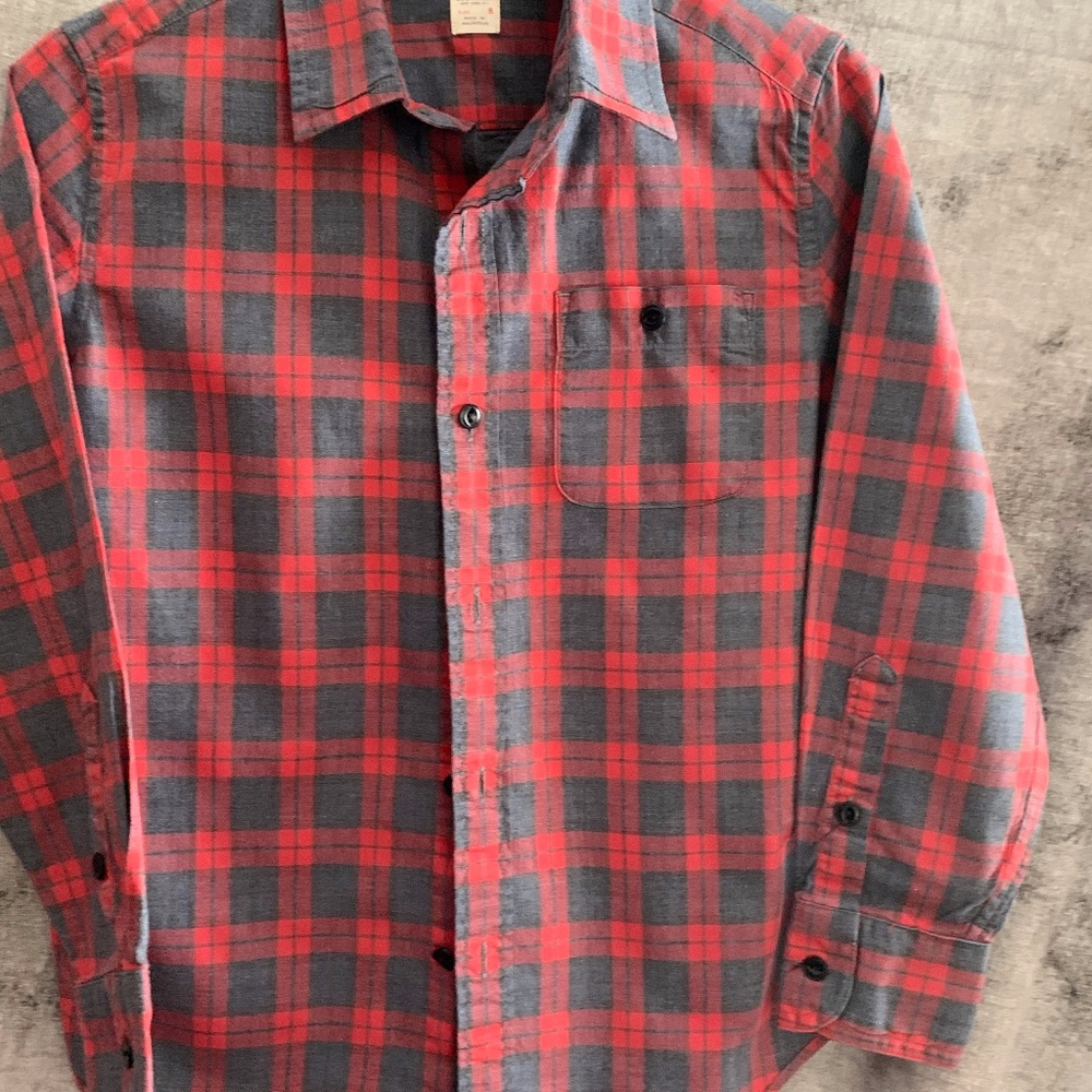 button shirt boys